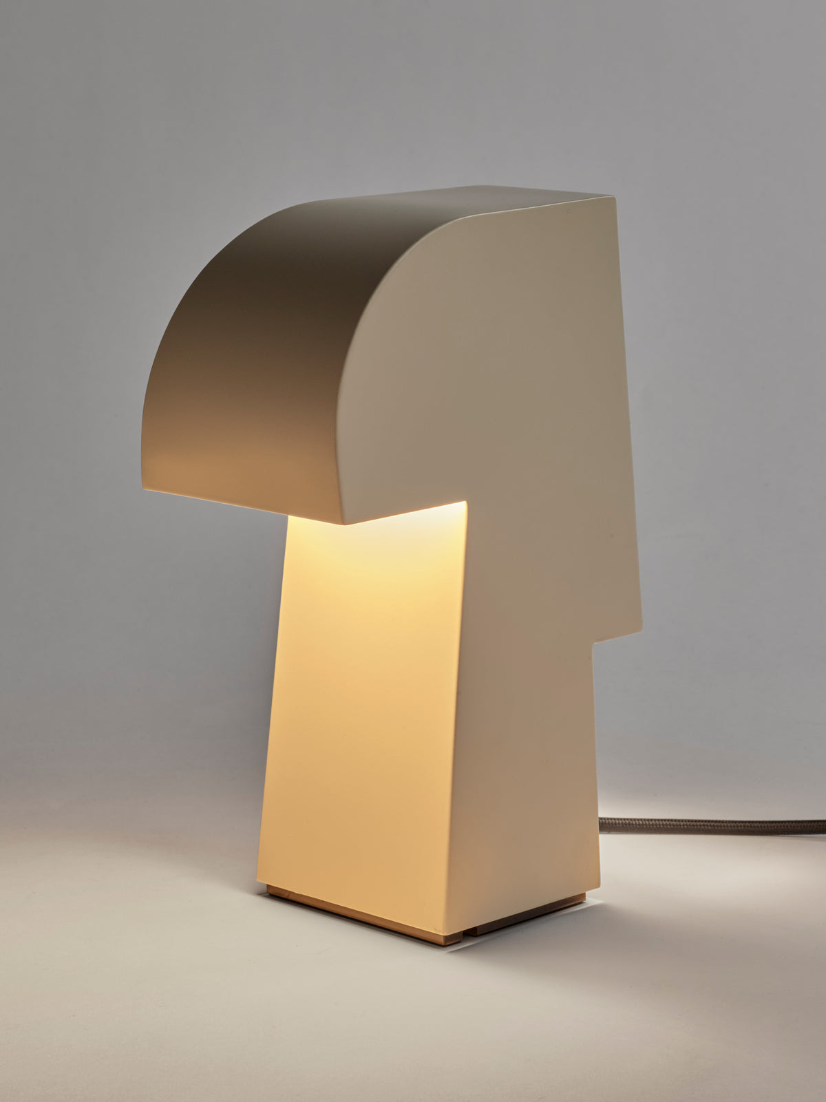 Beige steel table lamp 27cm Nizou - Serax
