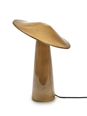 Lampe de table en grès jaune ocre 40cm Cézanne - Serax