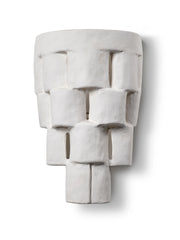 Applique murale en grès blanc 30,5cm 01 Rosie - Serax
