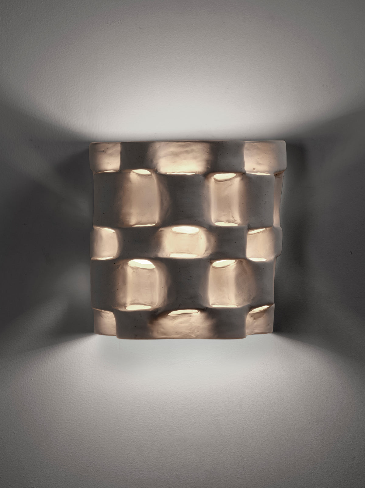 Wall light in white stoneware 20.5cm 02 Rosie - Serax