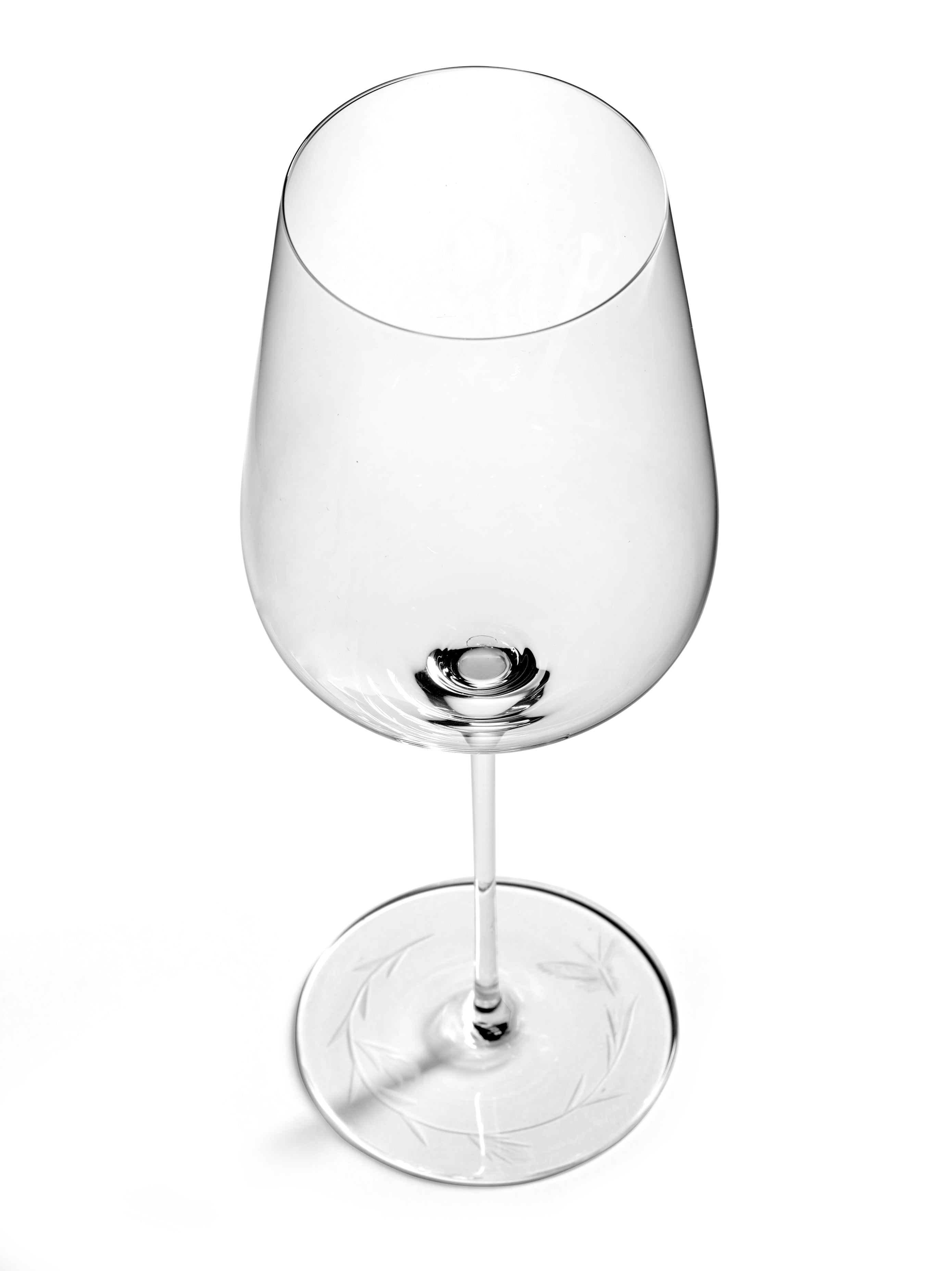 Verre à vin rouge en verre transparent 10x26,5cm 78cl Libellule - Serax