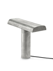 Lampada da tavolo acciaio grigio Fck