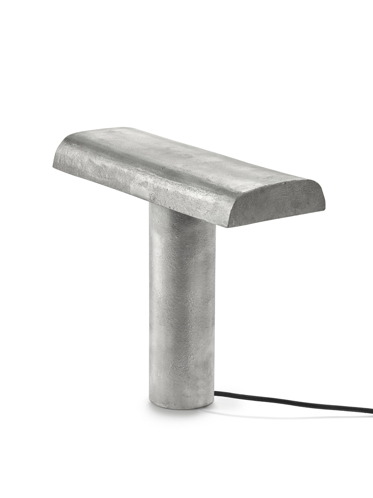 Lampada da tavolo acciaio grigio Fck