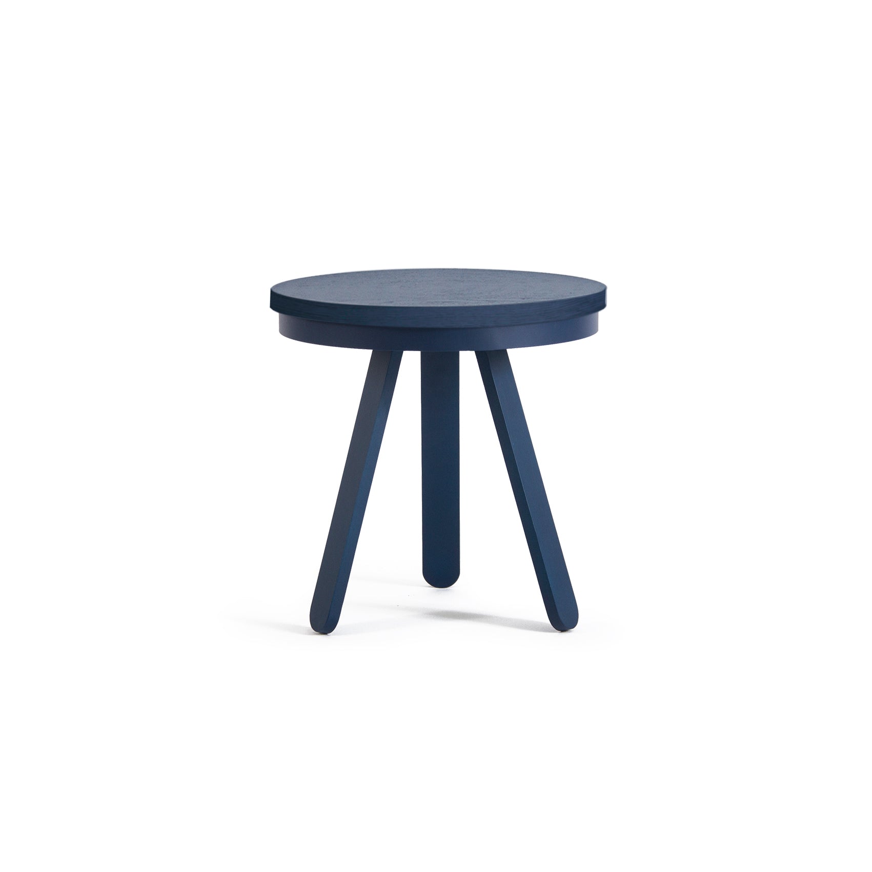 Side table blue 42 cm Batea - Woodendot