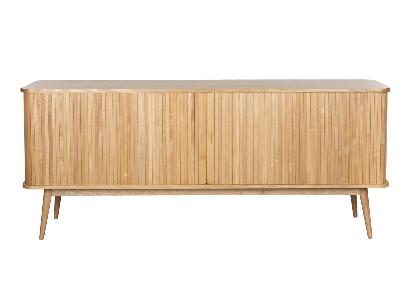 Sideboard in natural ash wood 180x40x75cm Barbier - Zuiver