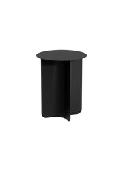 Table d'appoint ronde en acier noir 40x50cm Yaro - Metallbude