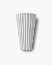Aplique de pared de porcelana fina blanca 16,5x10x26cm Uala - SERAX
