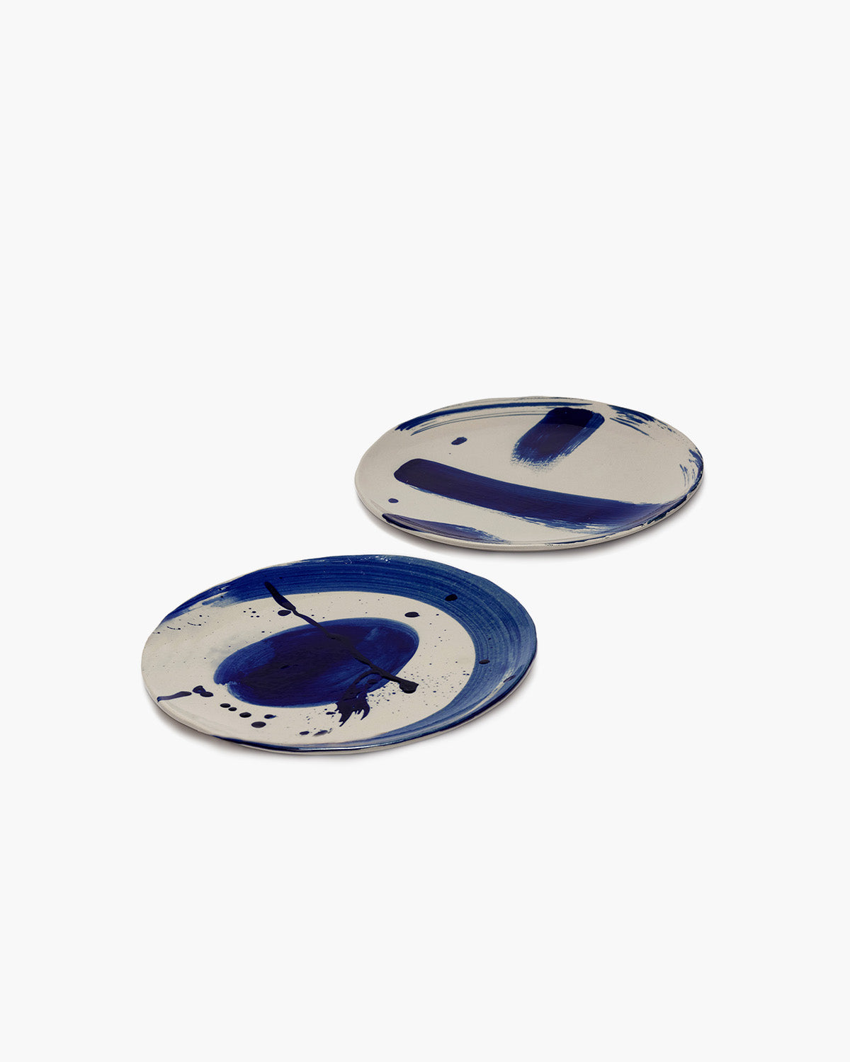Plato de Cena Ass/2 Beige Azul Sophia