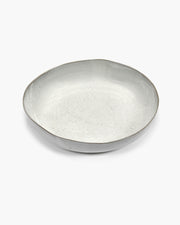 Ciotola da portata in gres bianco sporco 37x7cm - Serax