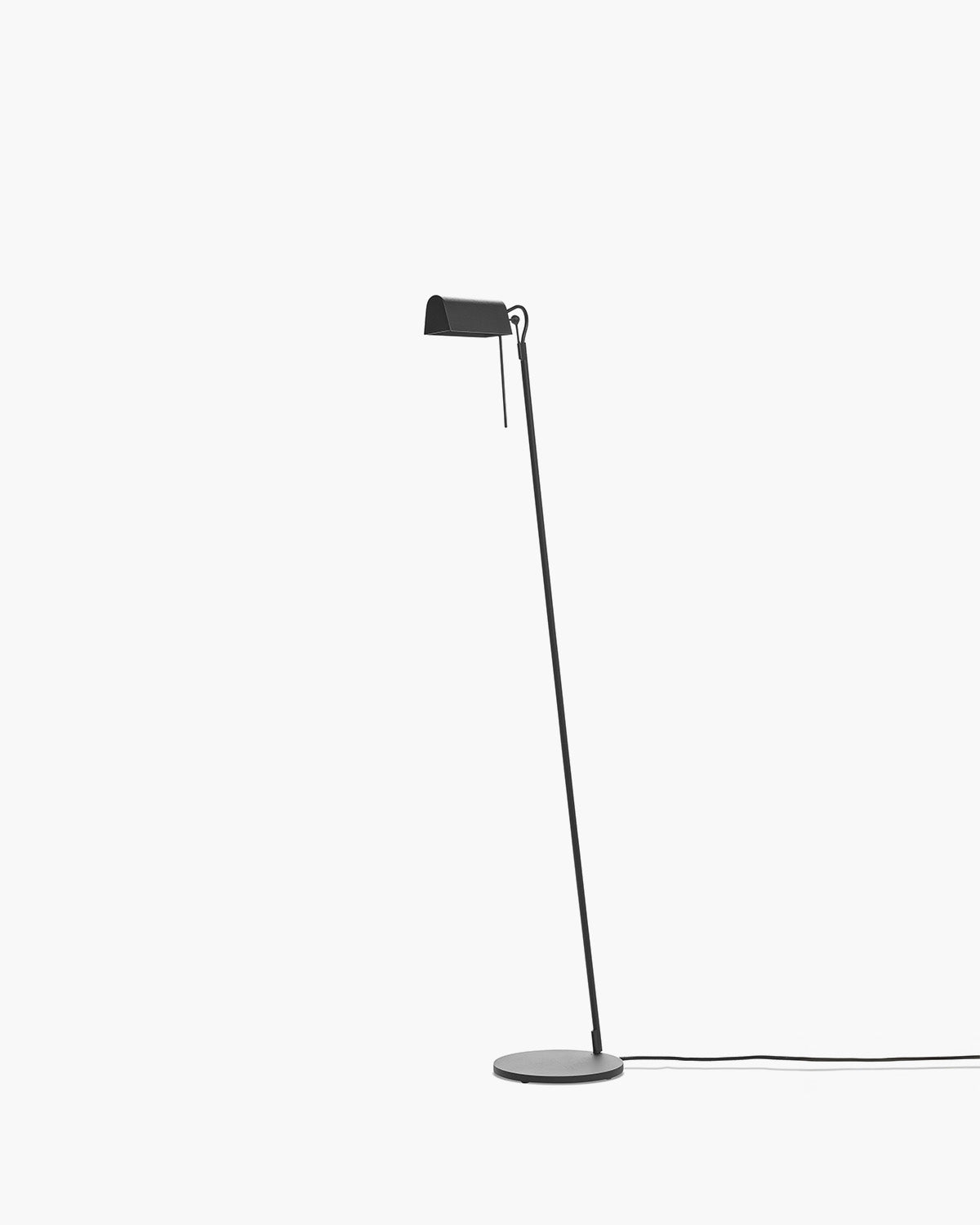 Lampada da terra in acciaio nero 104cm Fold - SERAX