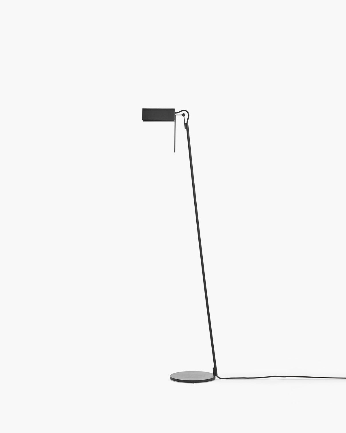 Lampada da terra in acciaio nero 104cm Fold - SERAX