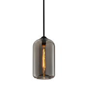 Suspension en fer noir satiné 40cm District - Troy Lighting