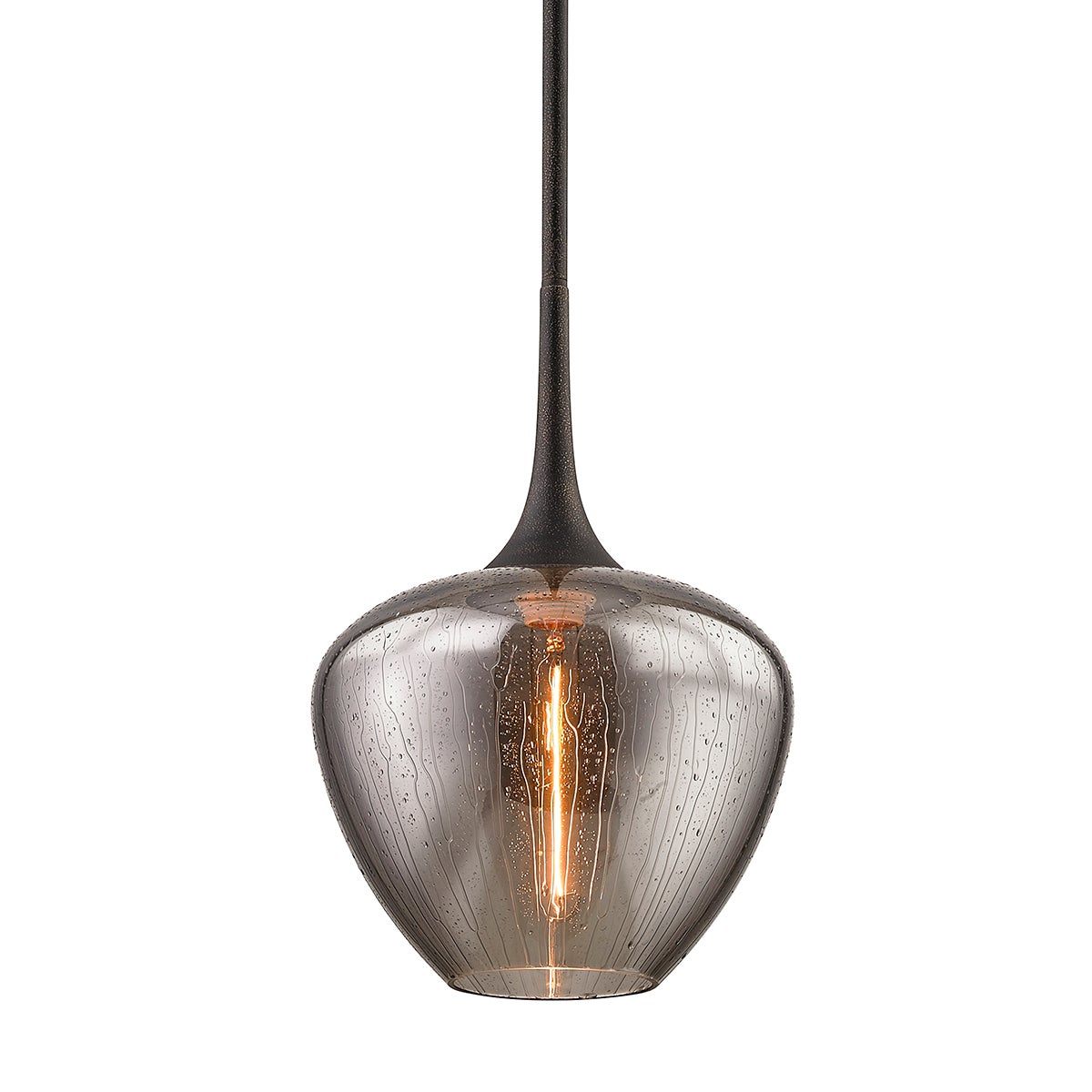 Suspension en fer bronze vieilli 32x45cm West End - Troy Lighting