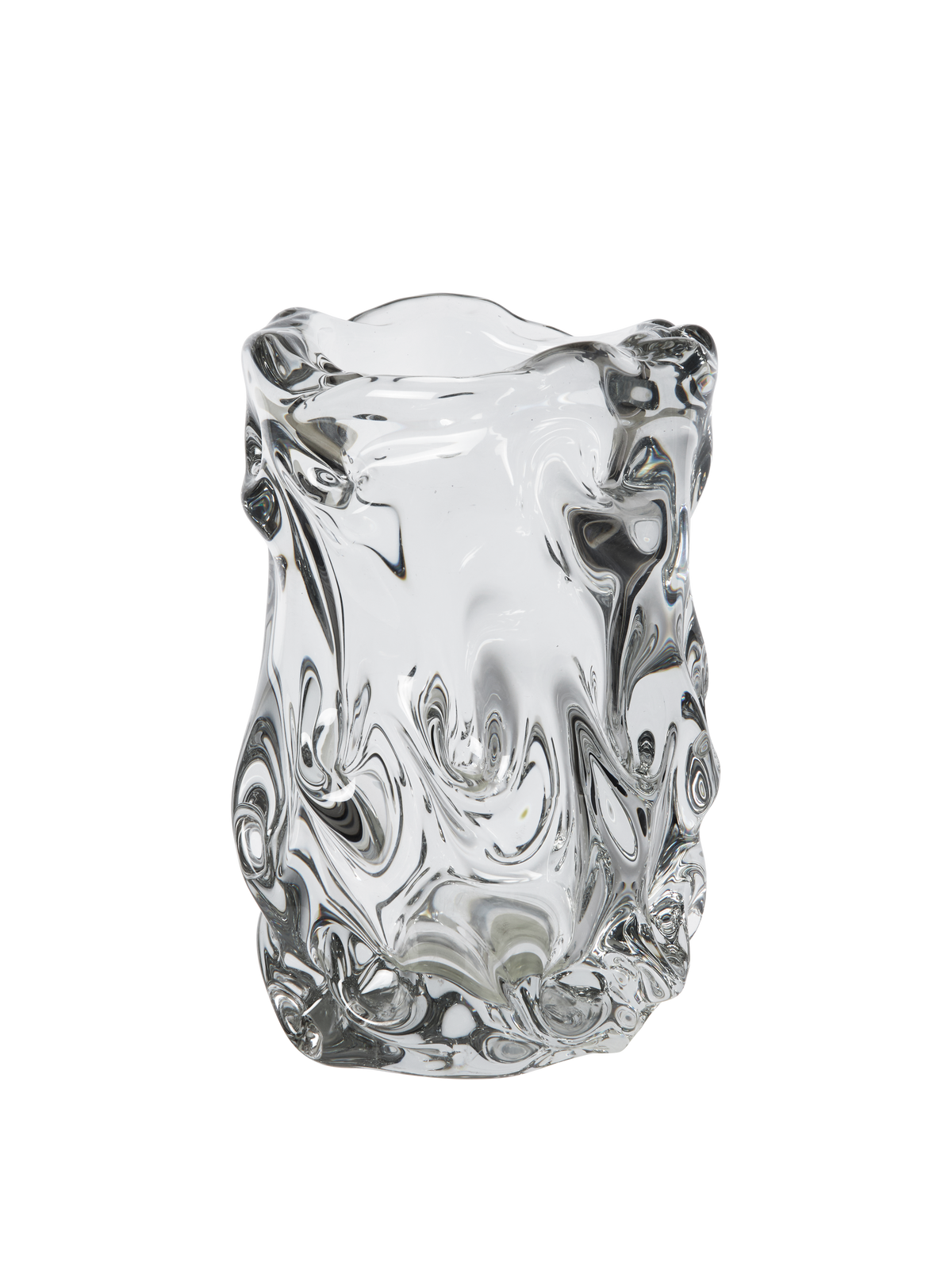 Vase en verre transparent 16 x 24 x 15 cm Virelle - Ferm Living