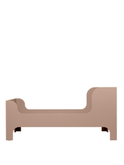 Lit pour enfant en bois rose 166x76x80cm Sill - Ferm Living