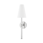 Applique murale en acier nickel poli 14x54cm Janelle - Mitzi