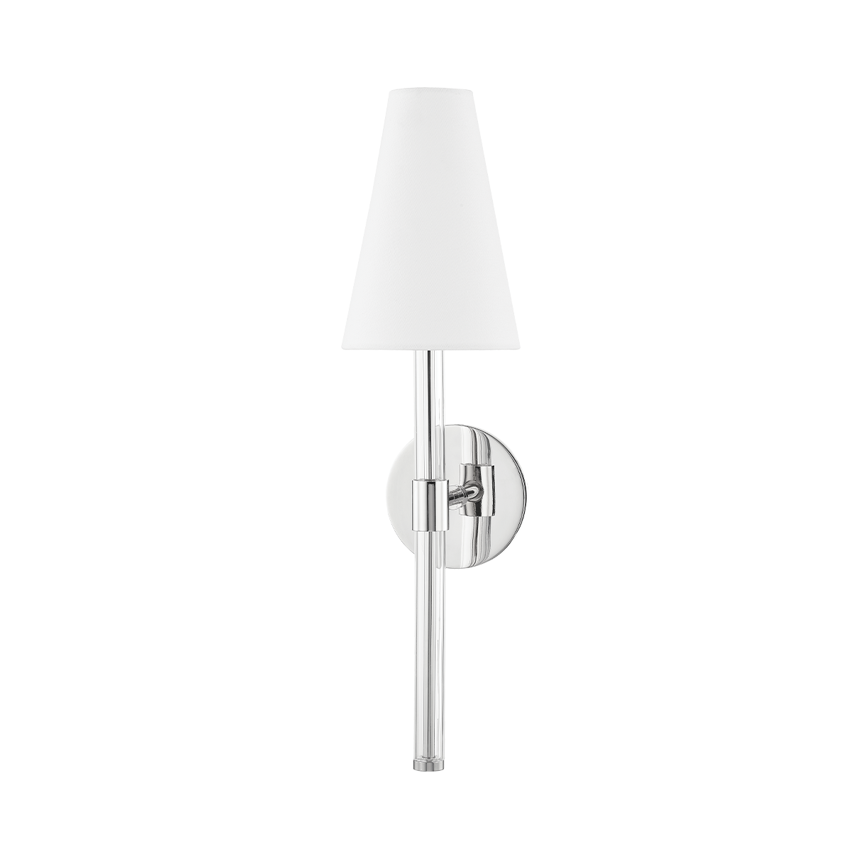 Applique murale en acier nickel poli 14x54cm Janelle - Mitzi