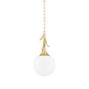 Suspension en acier feuille d'or ancienne 23x33cm Victoria - Mitzi
