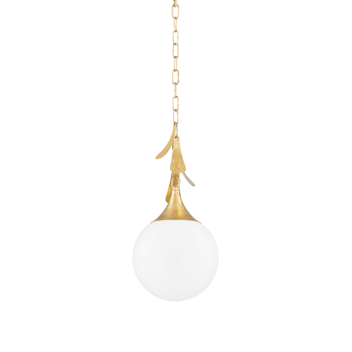 Suspension en acier feuille d'or ancienne 23x33cm Victoria - Mitzi