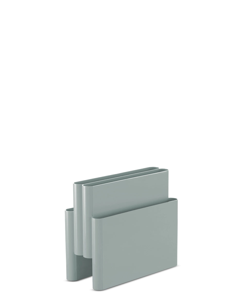 Zeitschriftenständer aus grünem Thermoplast 40x18,5x34,5cm Magazine Rack - Kartell