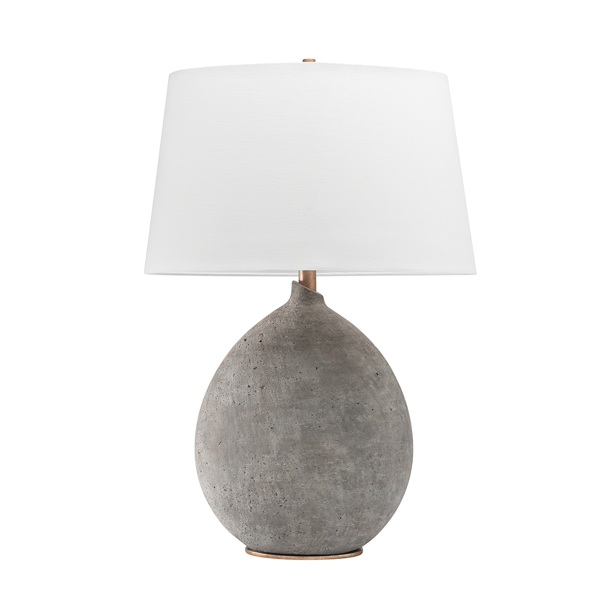 Lampe à poser en céramique gris 30x48x73cm Denali - Hudson Valley Lighting