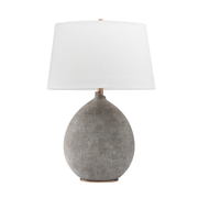 Lampe à poser en céramique gris 30x48x73cm Denali - Hudson Valley Lighting