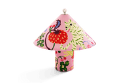 Lampe portable en lin rose 20 cm Loulou Blush Garden  - Crème Atelier