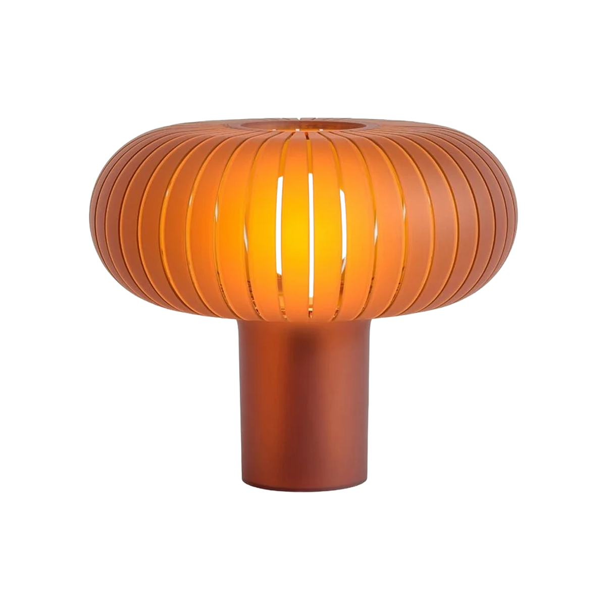 Lampada da tavolo ambra ghiacciata 50 cm Teresa Frozen - Kartell