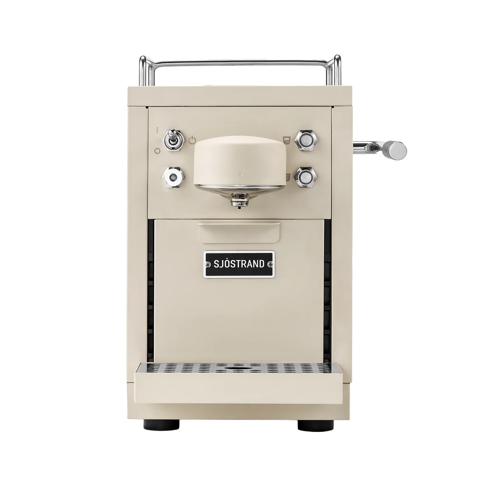 Machine à café en acier beige The Original 2.0 - SJOSTRAND