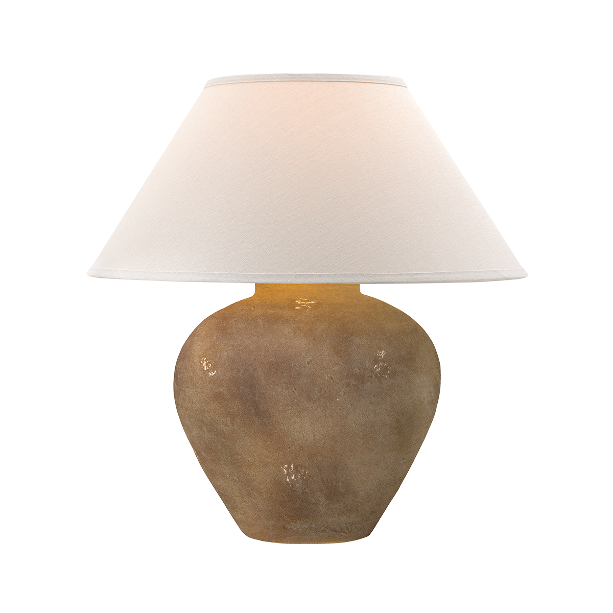 Lampe à poser en céramique sienne 56x58cm Calabria - Troy Lighting