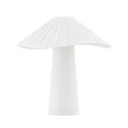 Table lamp in steel and patinated brass 46x49cm Chanterelle - Troy Lighting