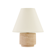Lampe à poser en pierre laiton patiné 30x37cm Bronte - Troy Lighting