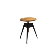 Tabouret en bois et acier noir Portable Atelier - Driade