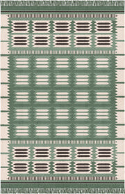 Alfombra rectangular de yute Fern 140x200cm Röllakan - Layered