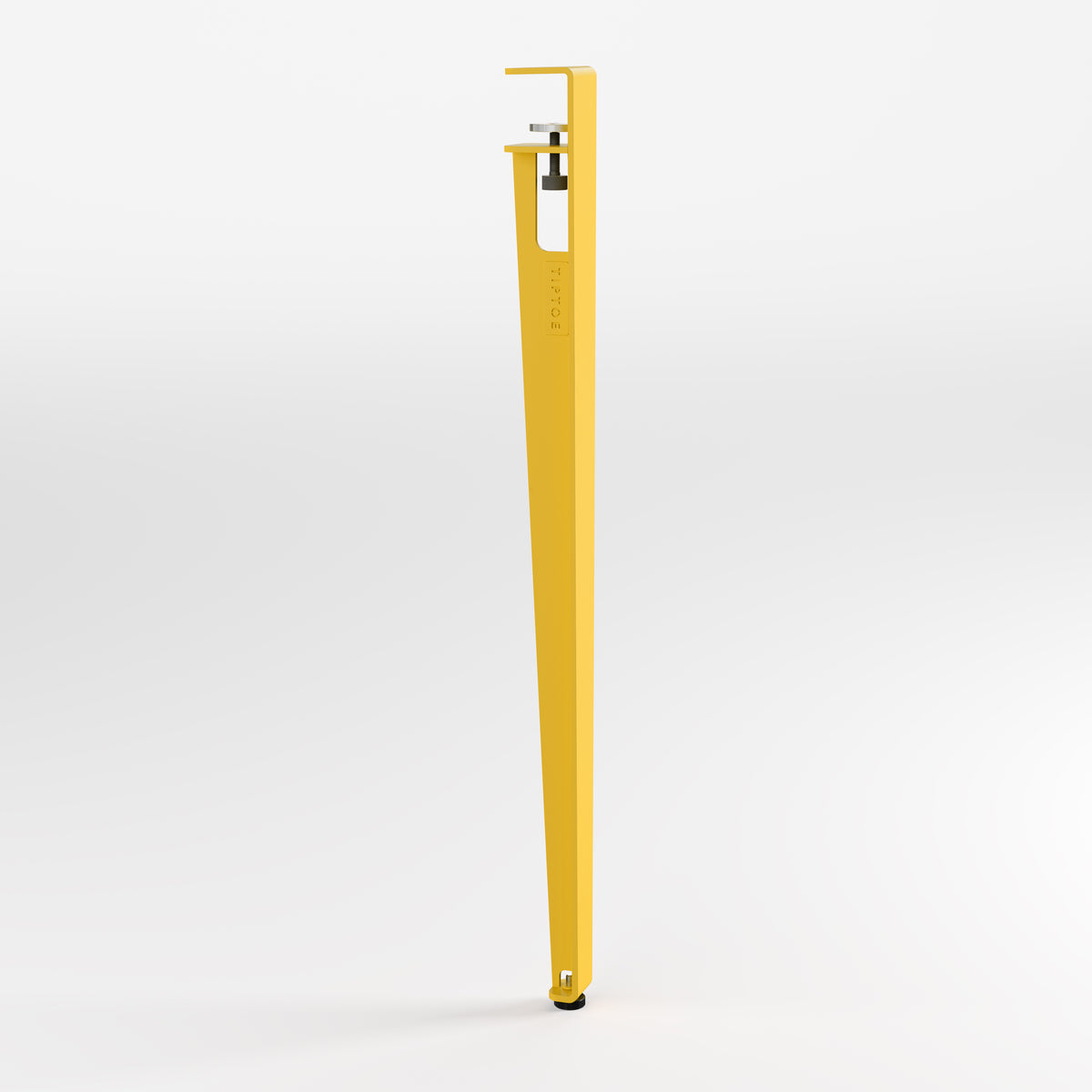 Pied d'extérieur en acier jaune 75 cm Midi - TIPTOE