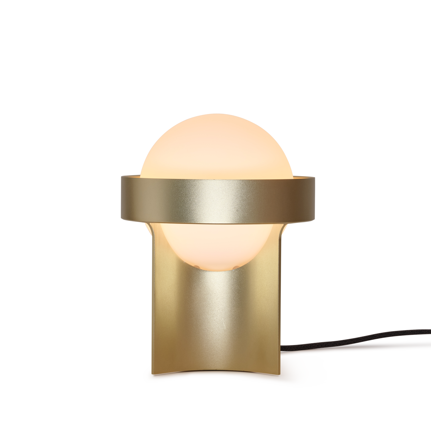 Lampe de table en aluminium doré Loop - Tala