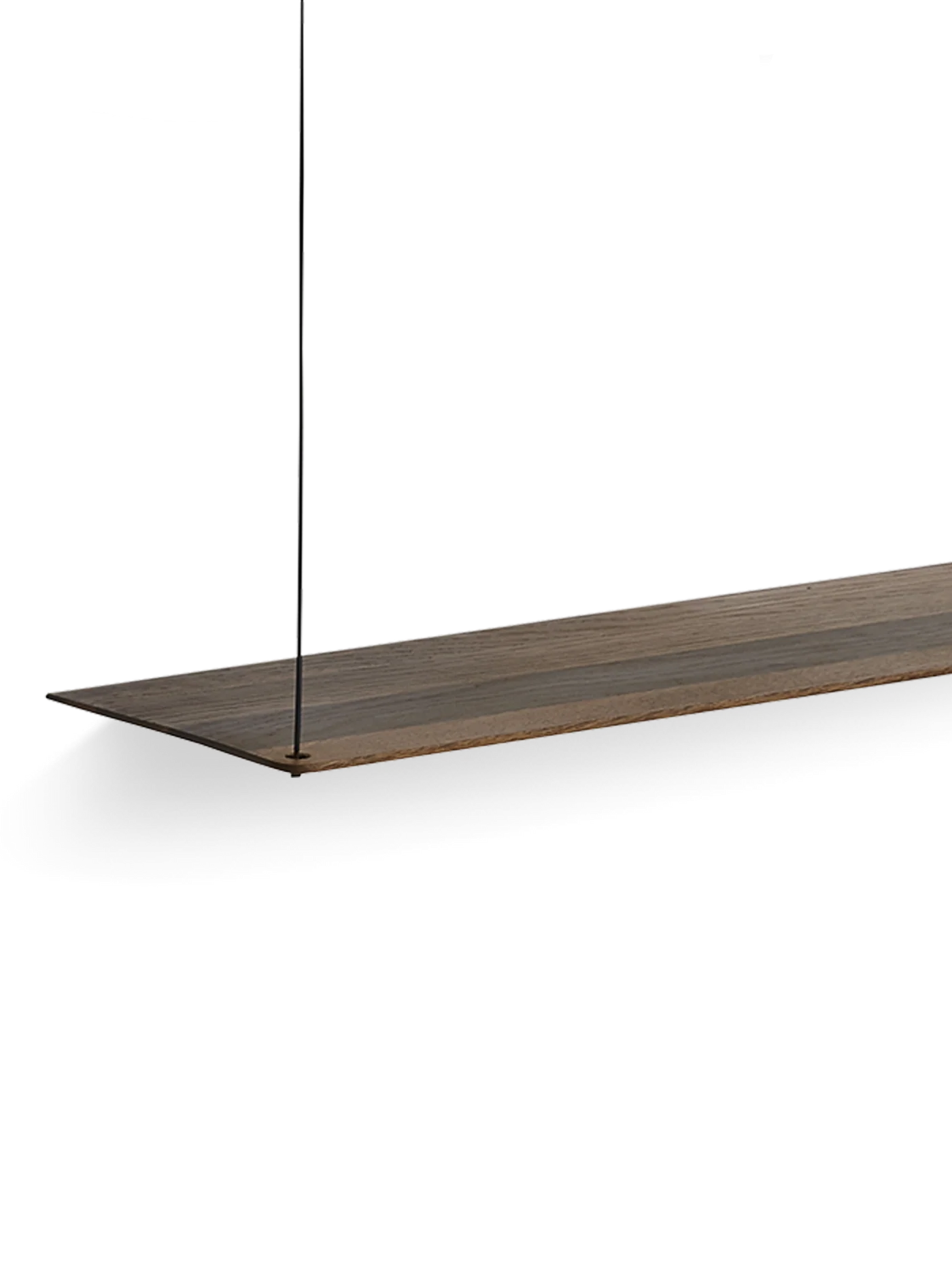 Beistelltisch-Regal aus geräucherter Eiche 80cm Stedge - Woud