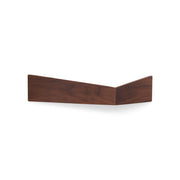 2 Étagères en noyer M et L Pelican - Woodendot