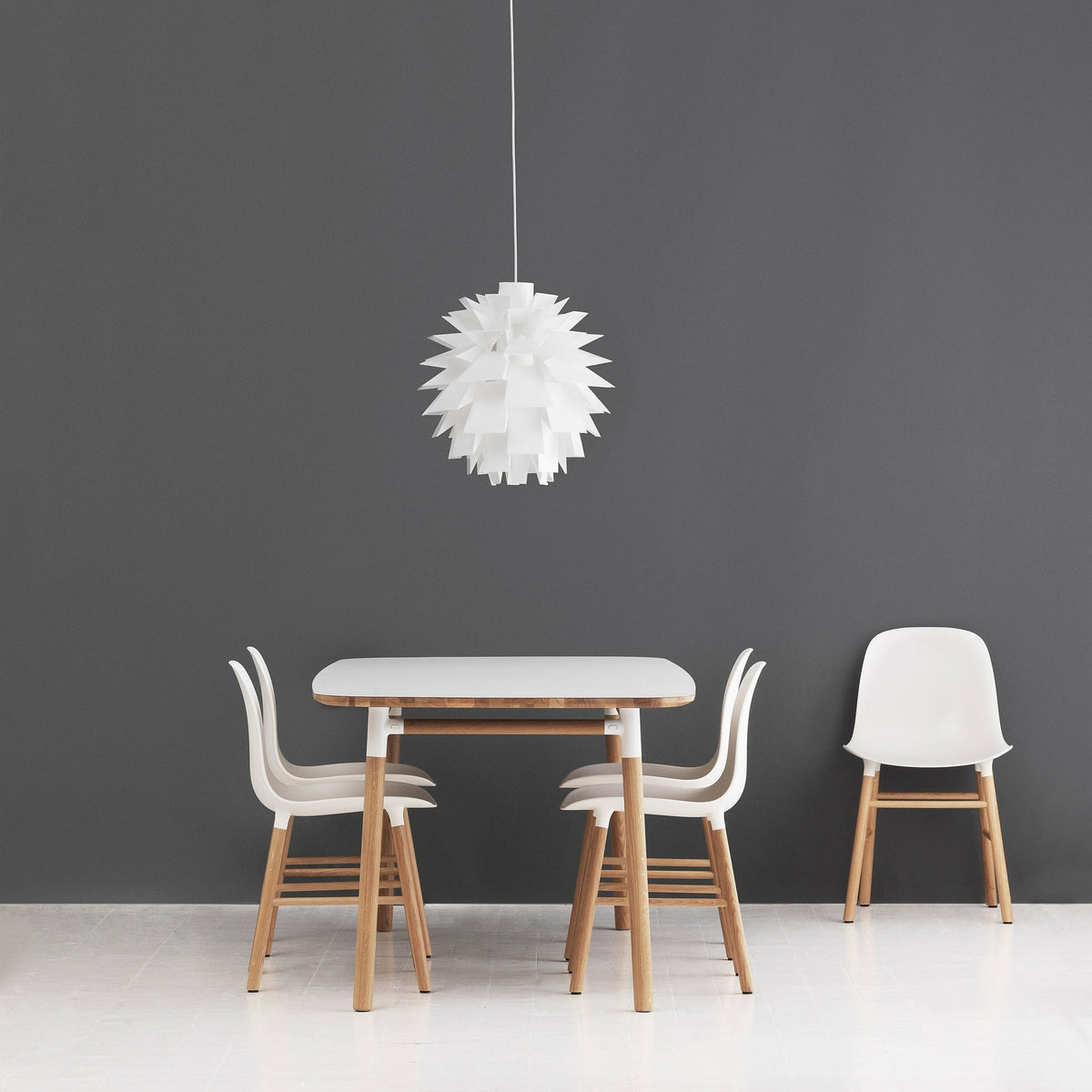 Abat-jour blanc L Norm 69 blanc - Normann Copenhagen - The Cool Republic