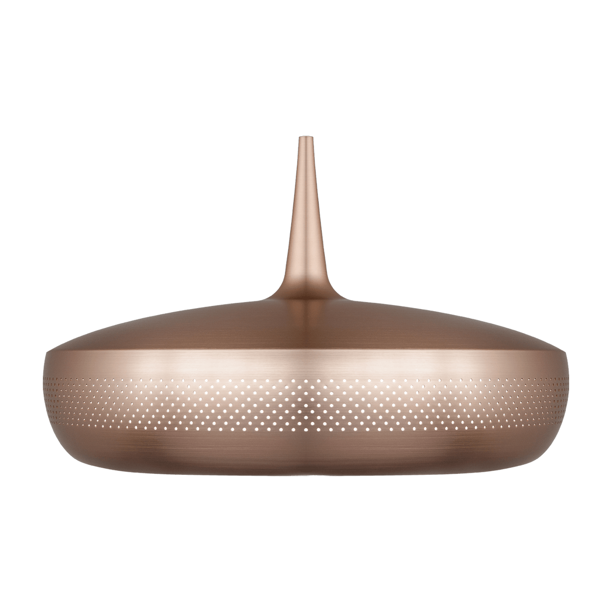 Abat-jour cuivre brossé 43 cm Clava Dine - UMAGE - The Cool Republic
