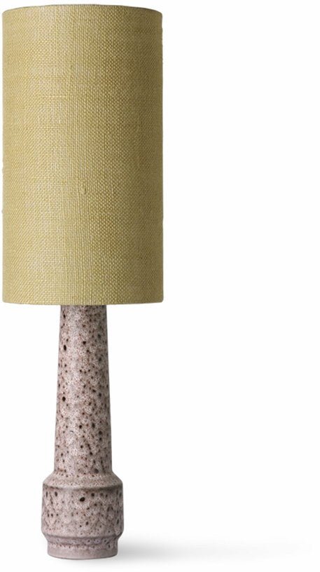 Abat - jour cylindrique en jute vert jade - HKliving - The Cool Republic