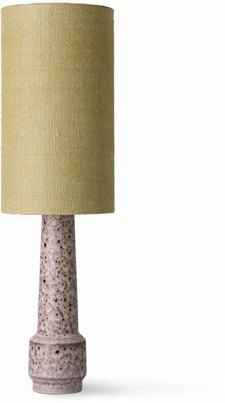 Abat - jour cylindrique en jute vert jade - HKliving - The Cool Republic