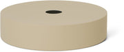 Abat jour disque en métal beige Cashmere - Ferm Living - The Cool Republic