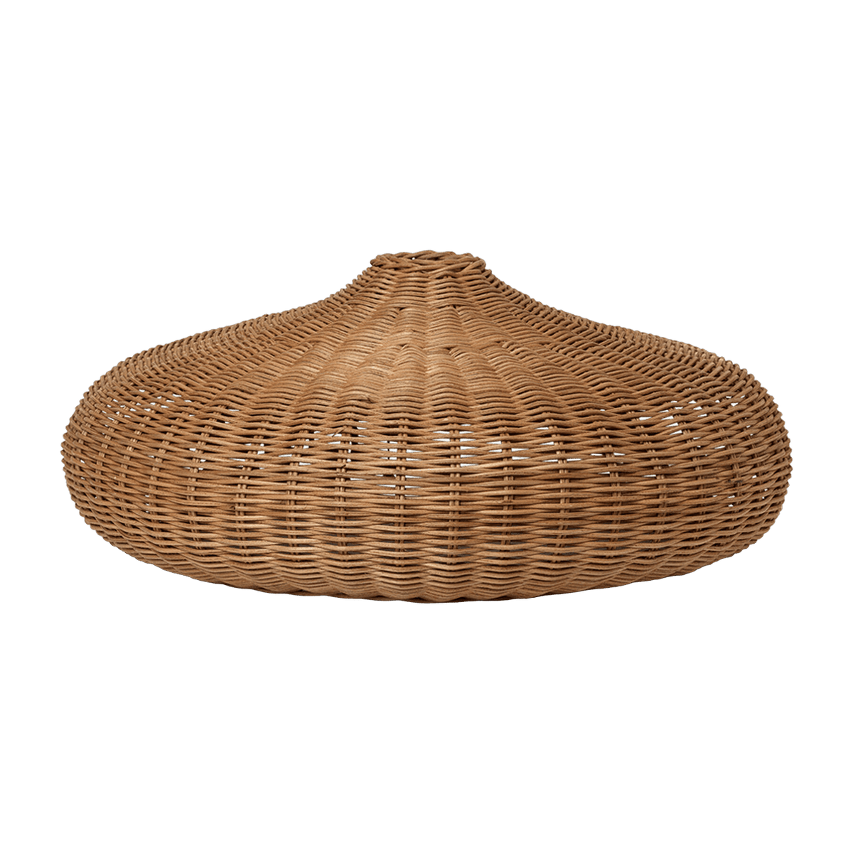 Rattan disc shade 49, 5 x 20 cm - Ferm Living - The Cool Republic