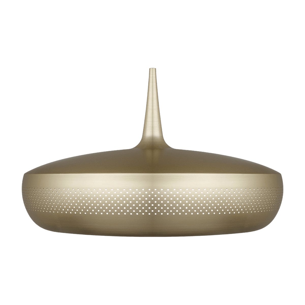 Abat-jour doré 43 cm Clava Dine - UMAGE - The Cool Republic