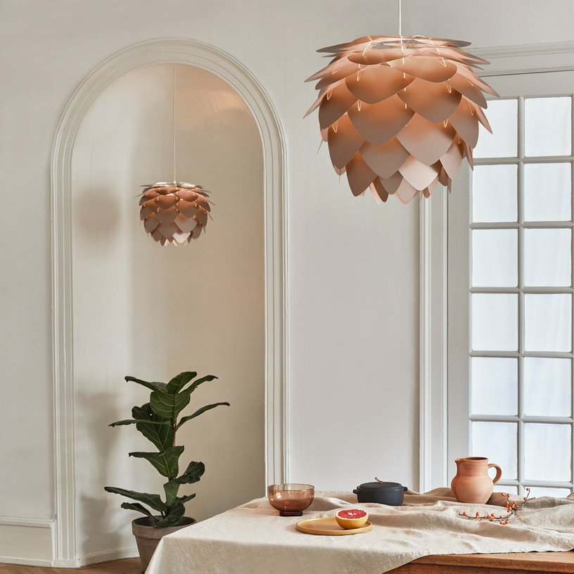 Abat - jour en bronze brossé Aluvia - UMAGE - The Cool Republic