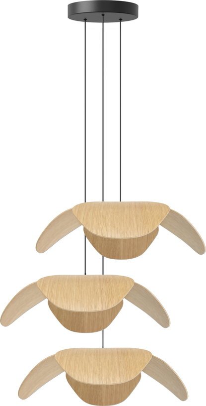 Abat - jour en chêne 38 cm Forget Me Not - UMAGE - The Cool Republic