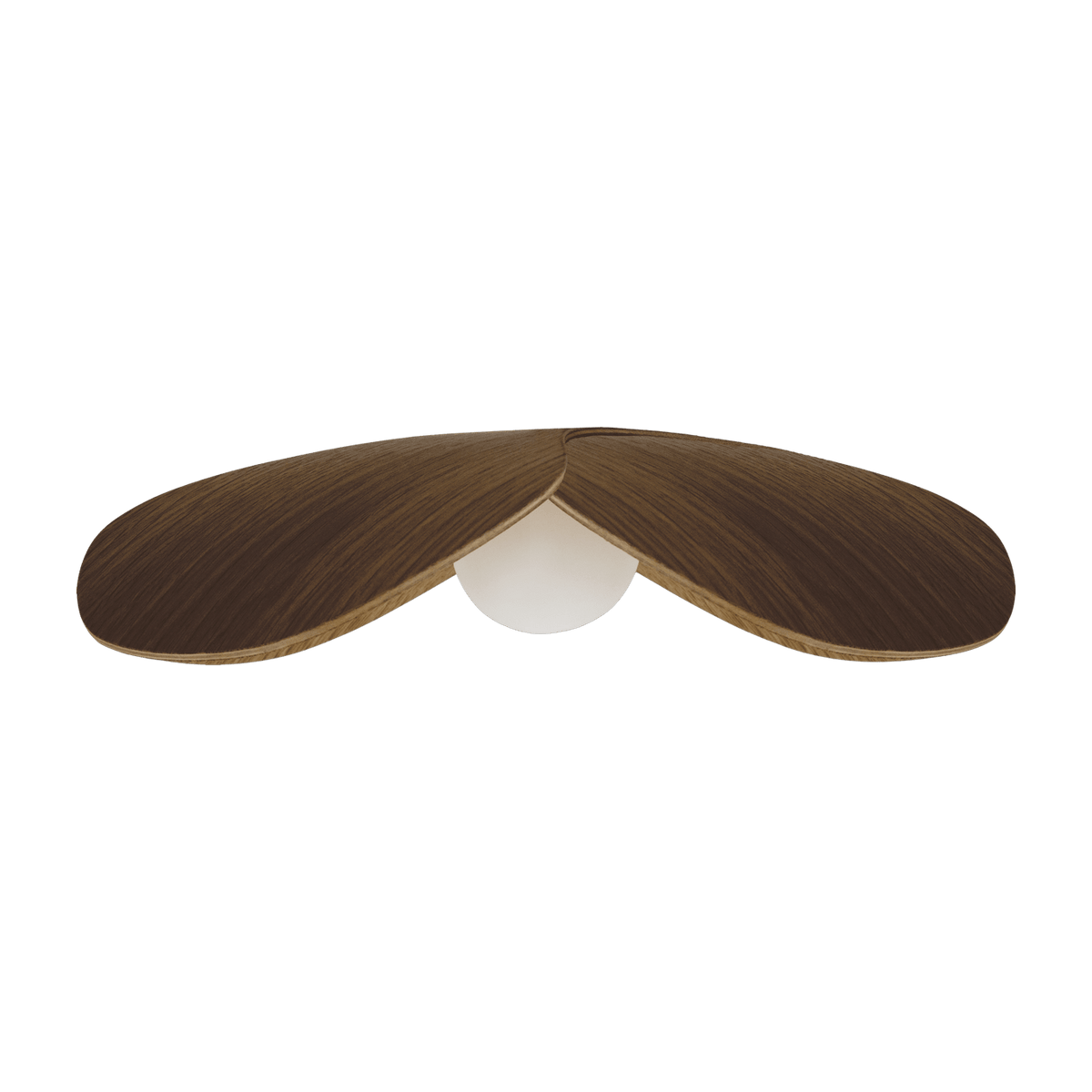 Abat-jour en chêne foncé 28 cm Forget Me Not - UMAGE - The Cool Republic