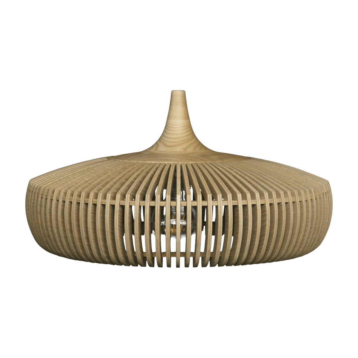 Abat-jour en chêne naturel Clava Dine 43 cm - UMAGE - The Cool Republic