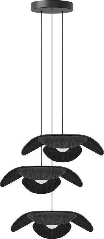 Abat - jour en chêne noir 28 cm Forget Me Not - UMAGE - The Cool Republic